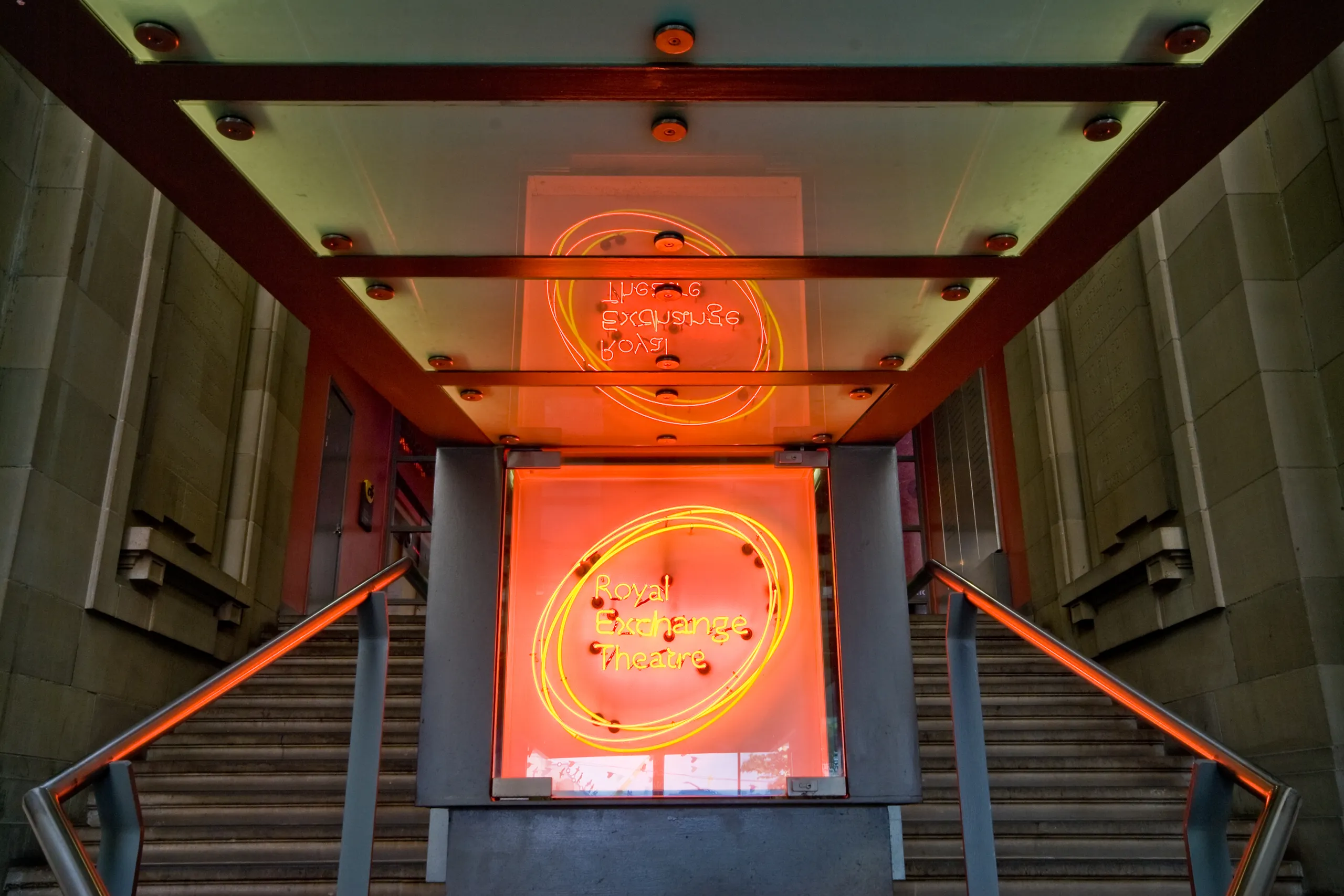 Royal Exchange glazing - front entrance