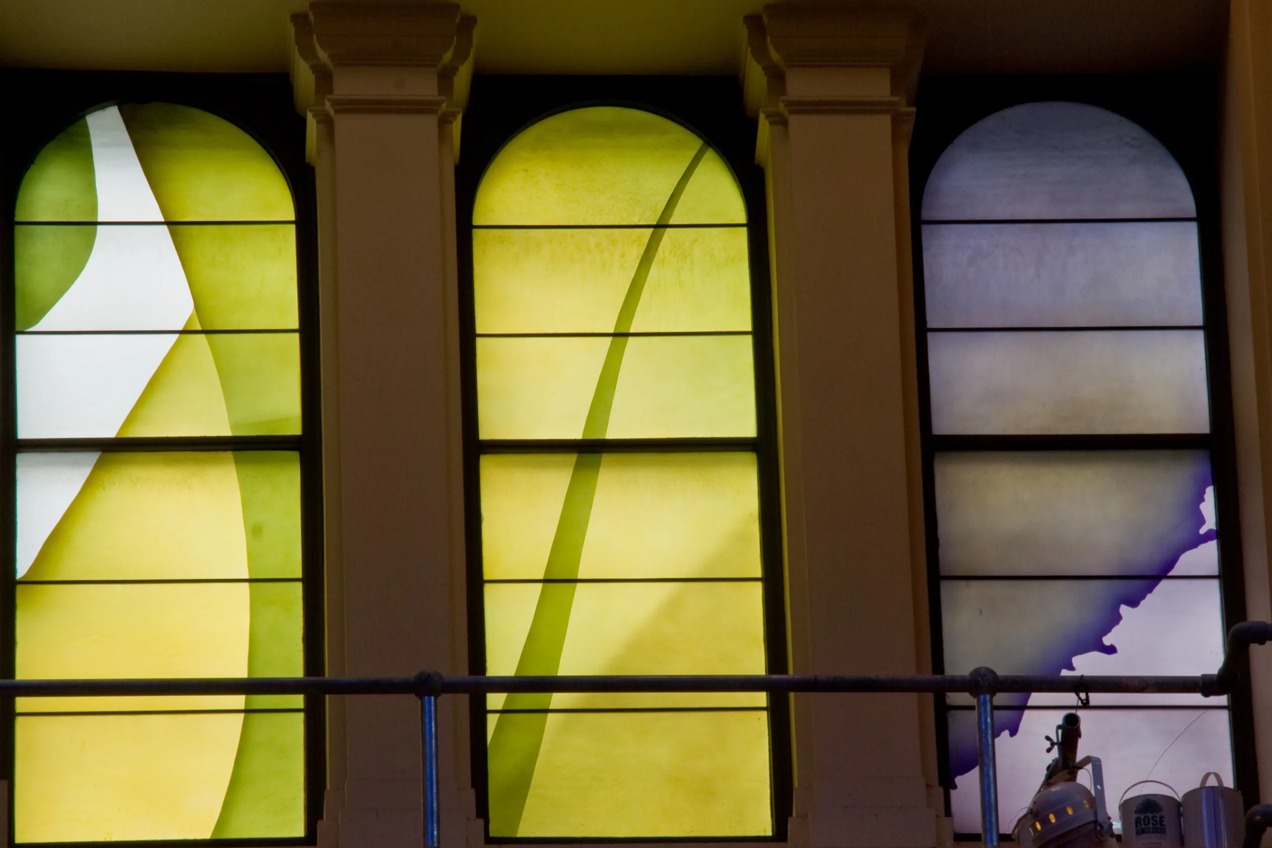 Royal Exchange glazing - window pane