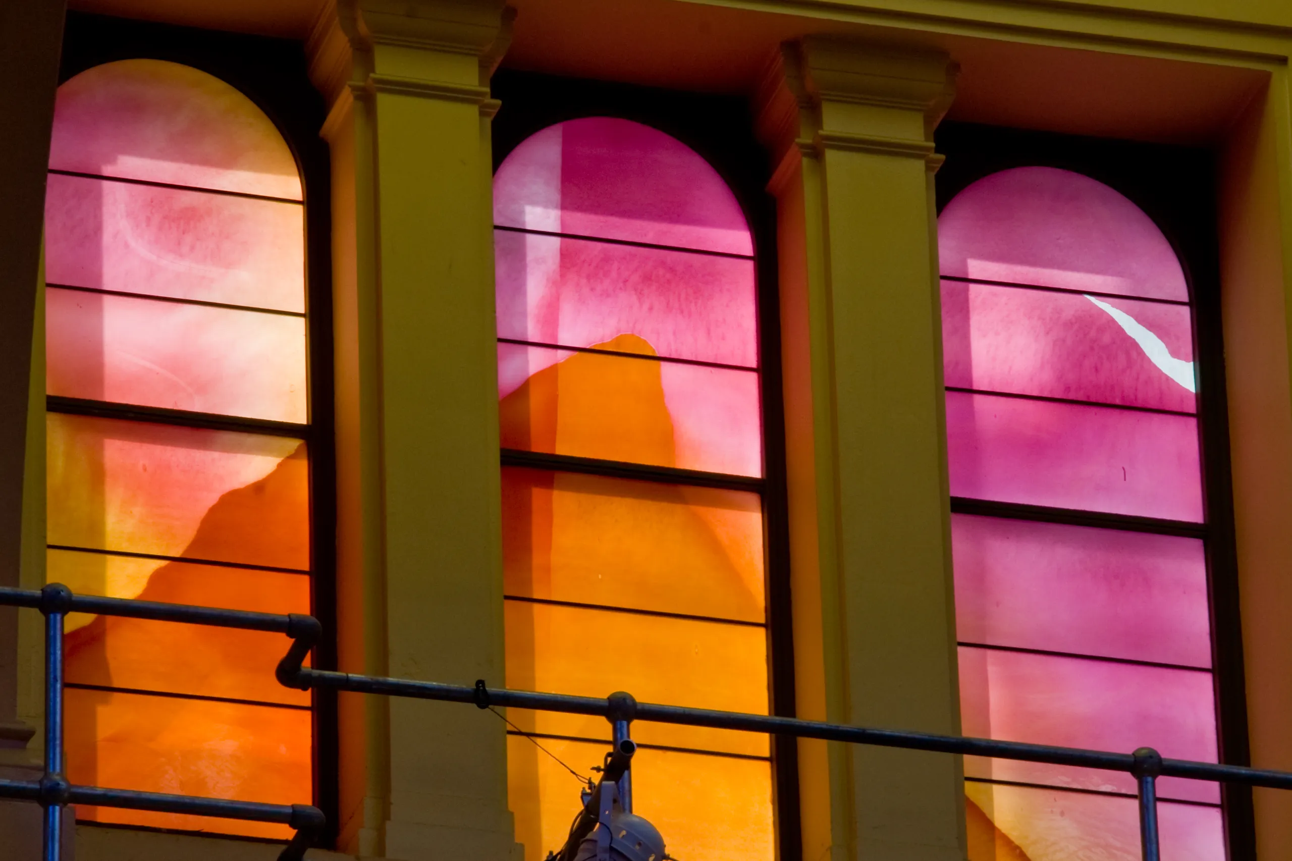 Royal Exchange glazing - window pane