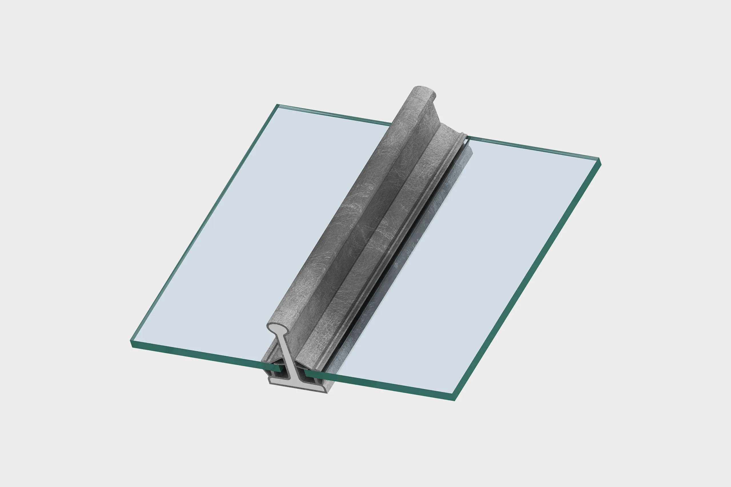 HSA-AAA-AA1 steel glazing bar