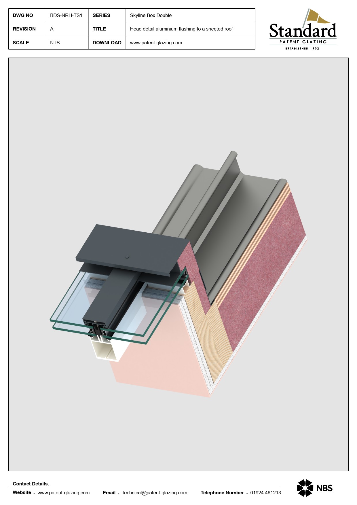 BDS-NRH-TS1 Skyline Box Double Glazed