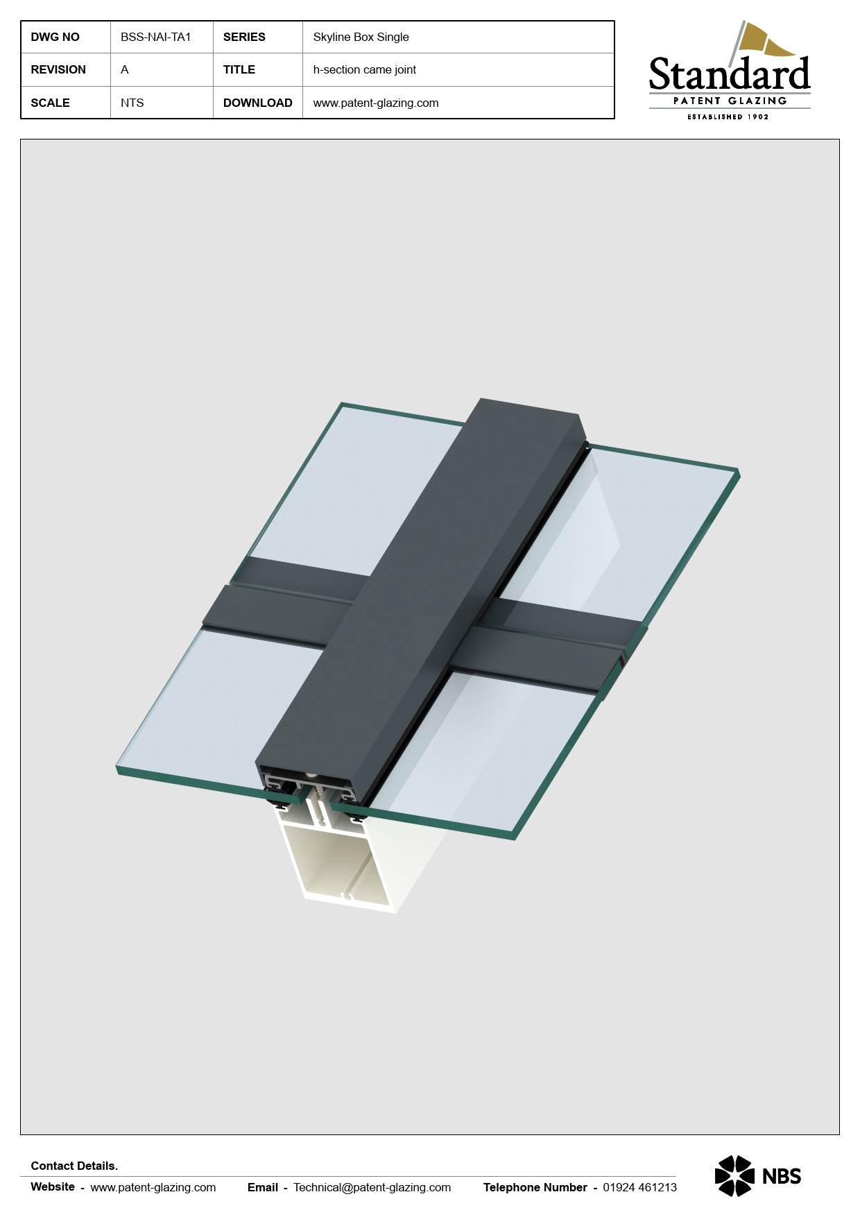BSS-NAI-TA1 Skyline Box Single Glazed