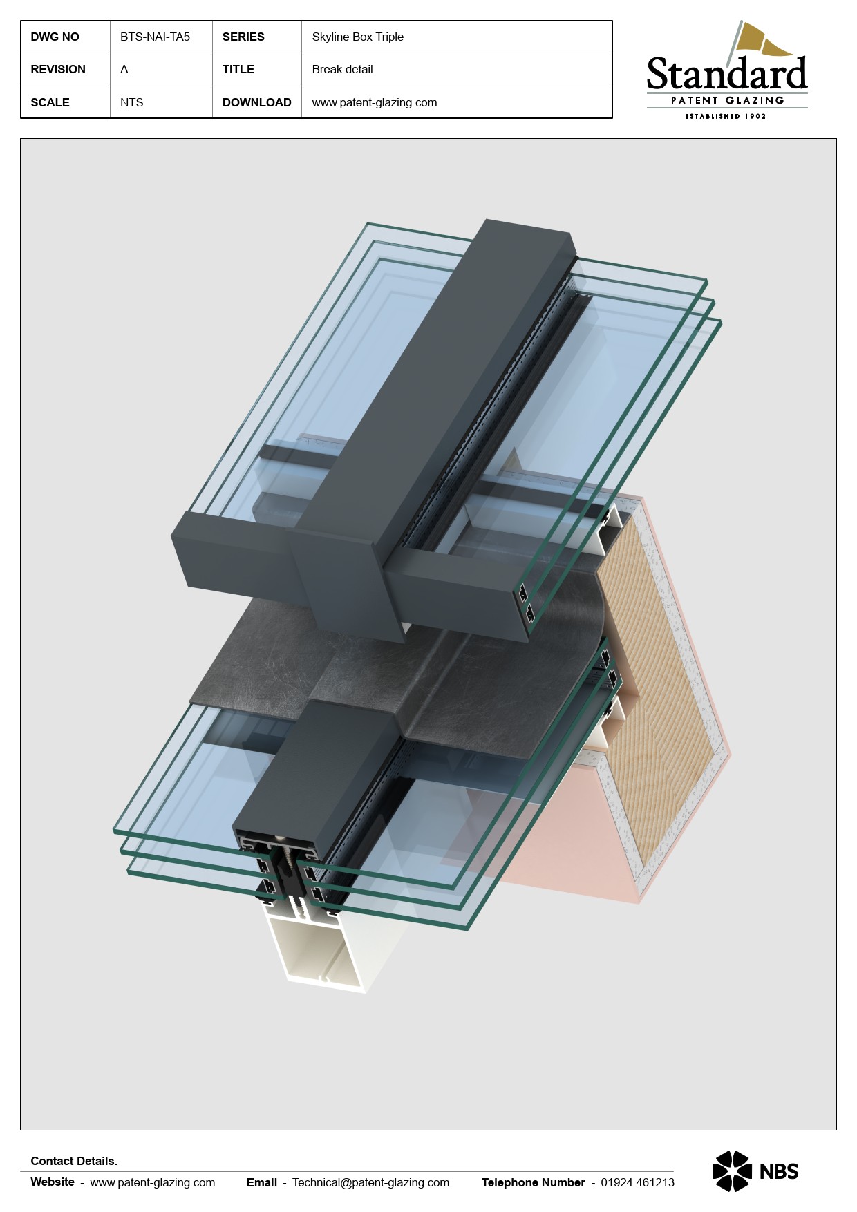 BTS-NAI-TA5 Skyline Box Triple Glazed