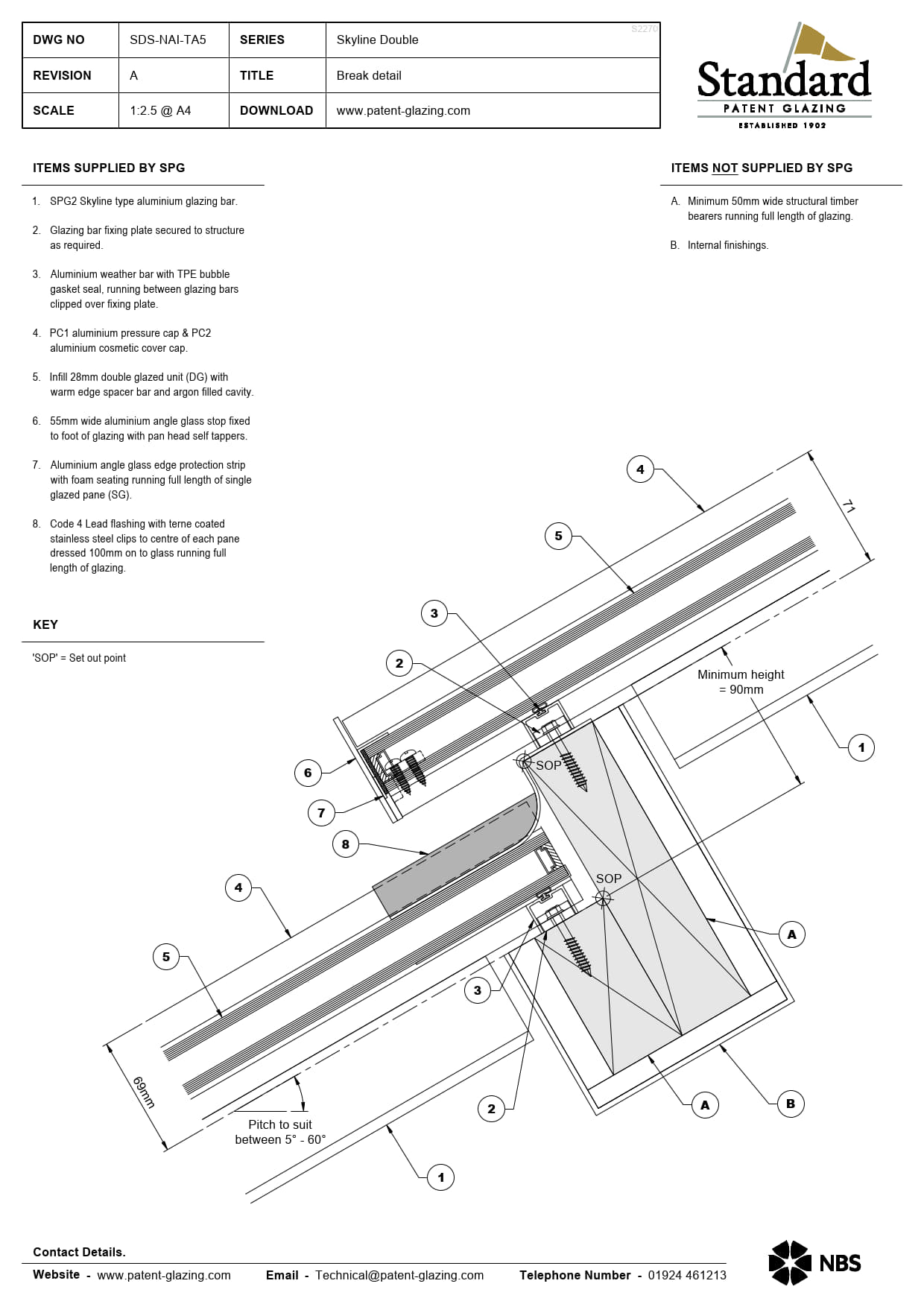 SDS-NAI-TA5 Skyline Double
