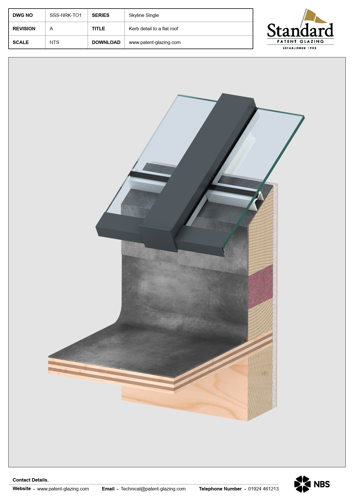 SSS-NRK-TO1 Skyline Single Glazed