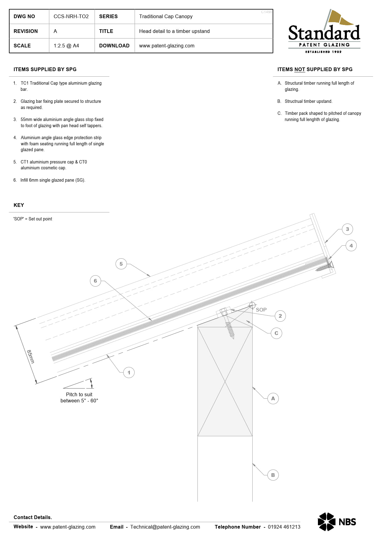 CCS-NRH-TO2 Traditional Cap Canopy