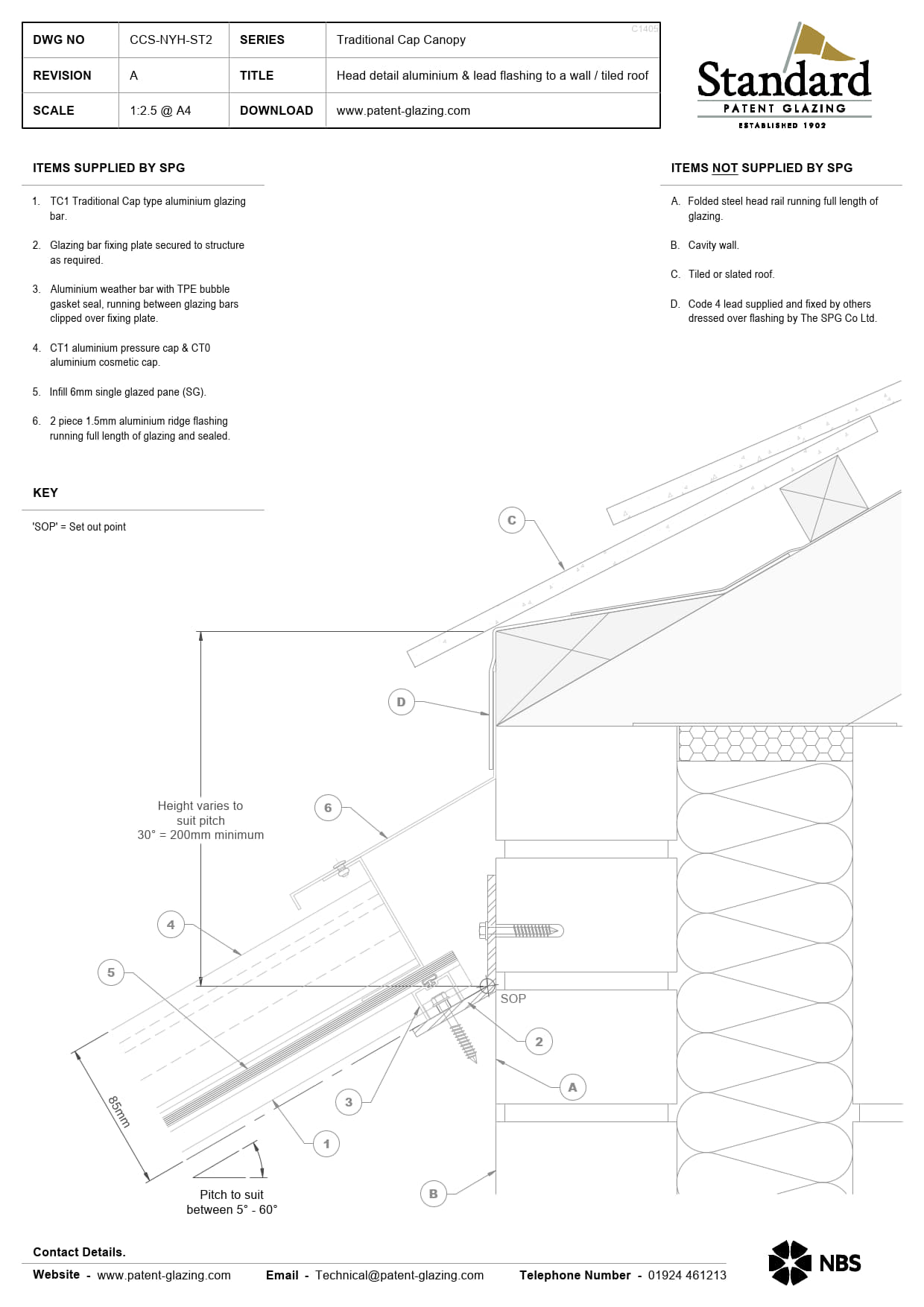 CCS-NYH-ST2 Traditional Cap Canopy