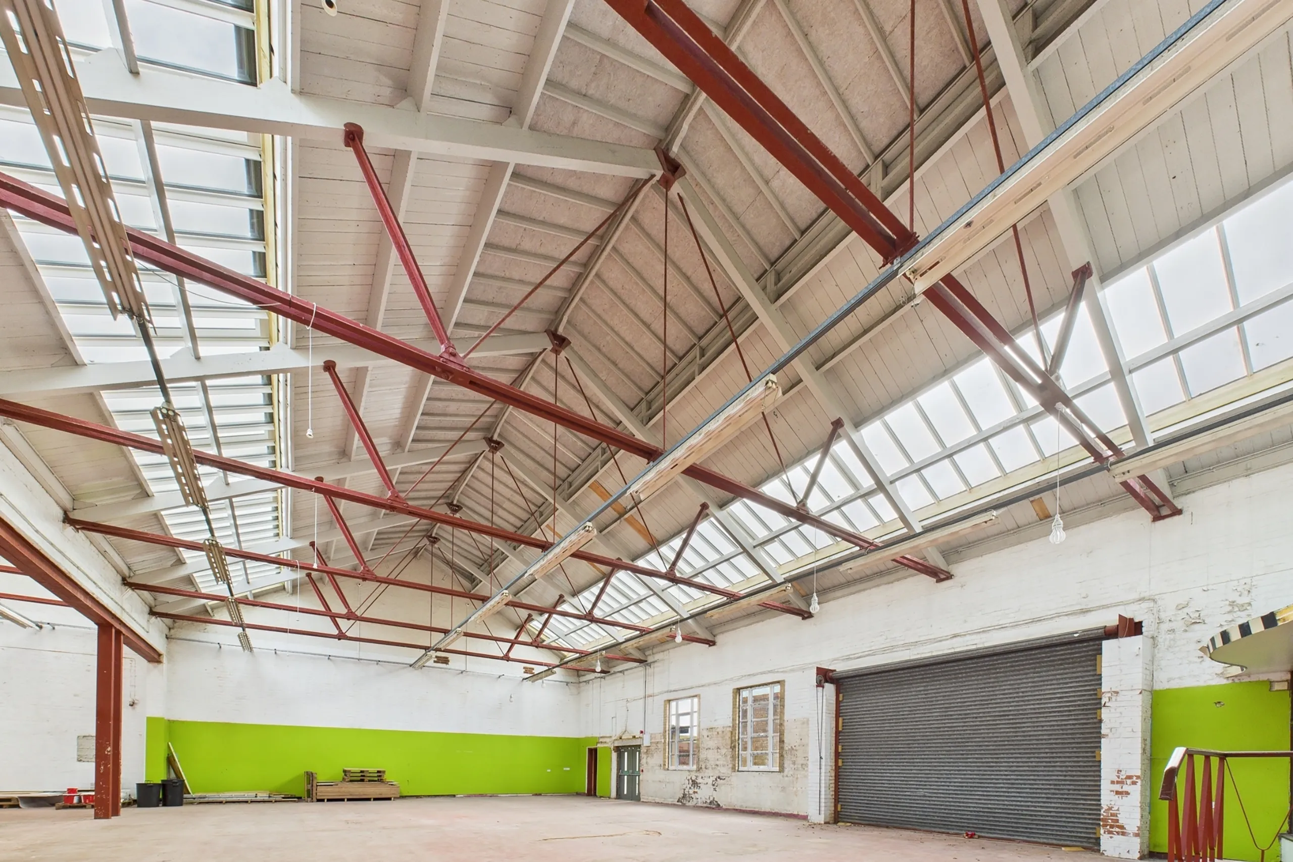 Winter Night Shelter, Roof Patent Glazing Scheme