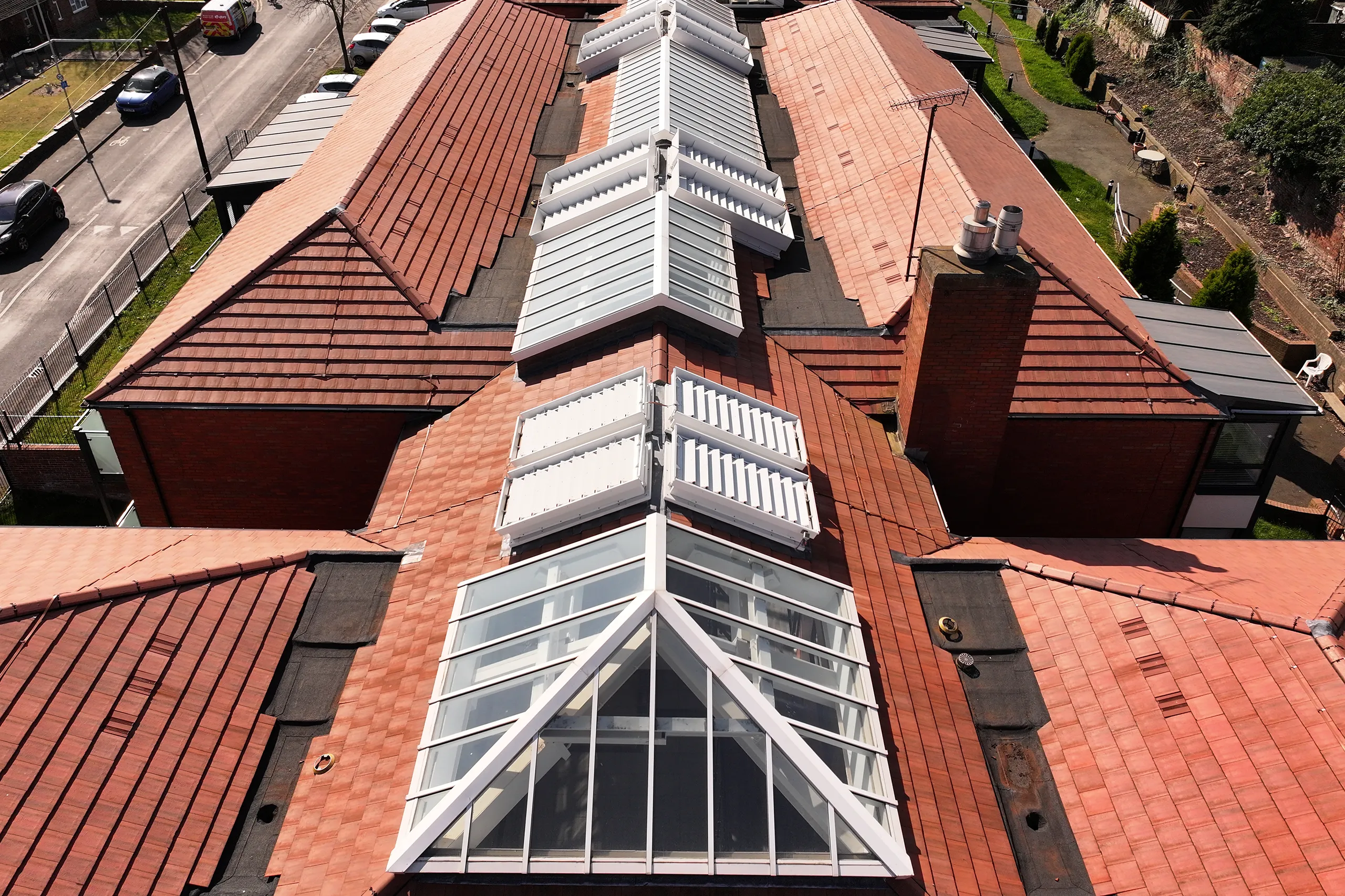 replacement roof patent glazing