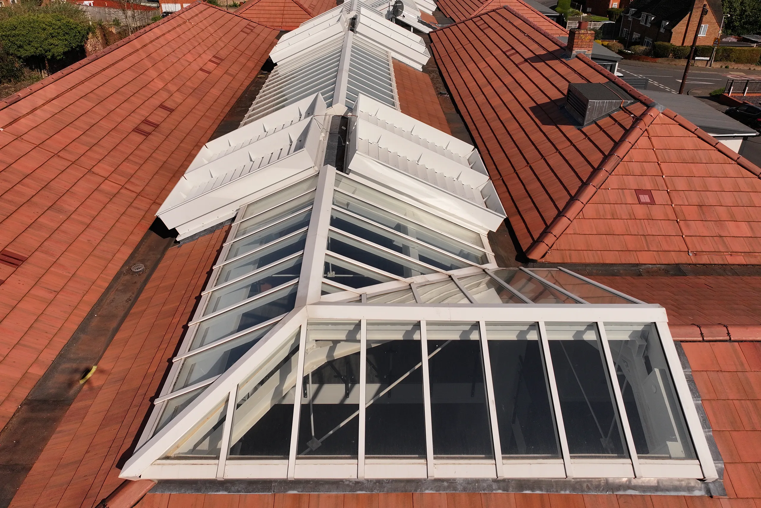 roof glazing replacement, West Midlands