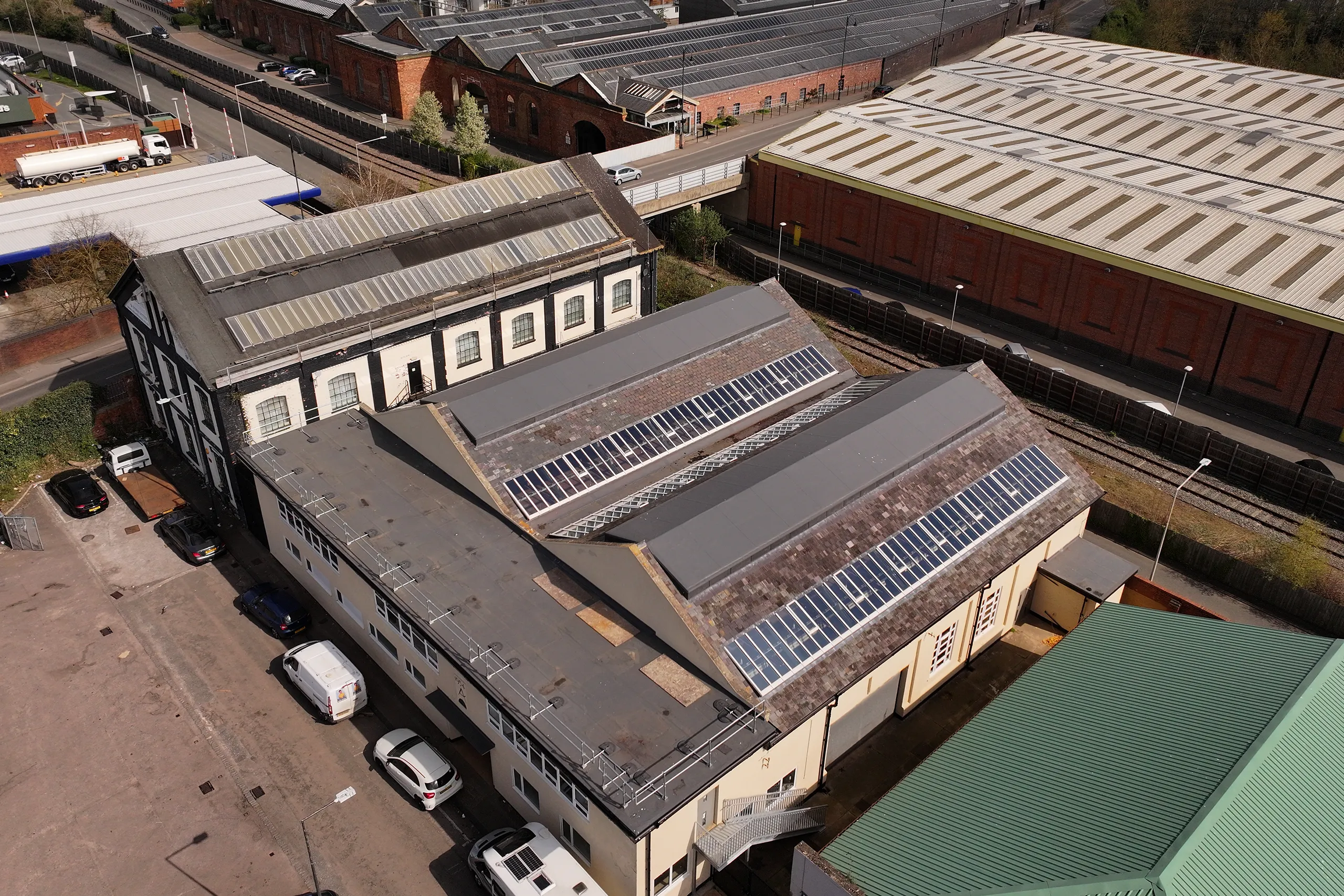 roof patent glazing system, Milton Keynes