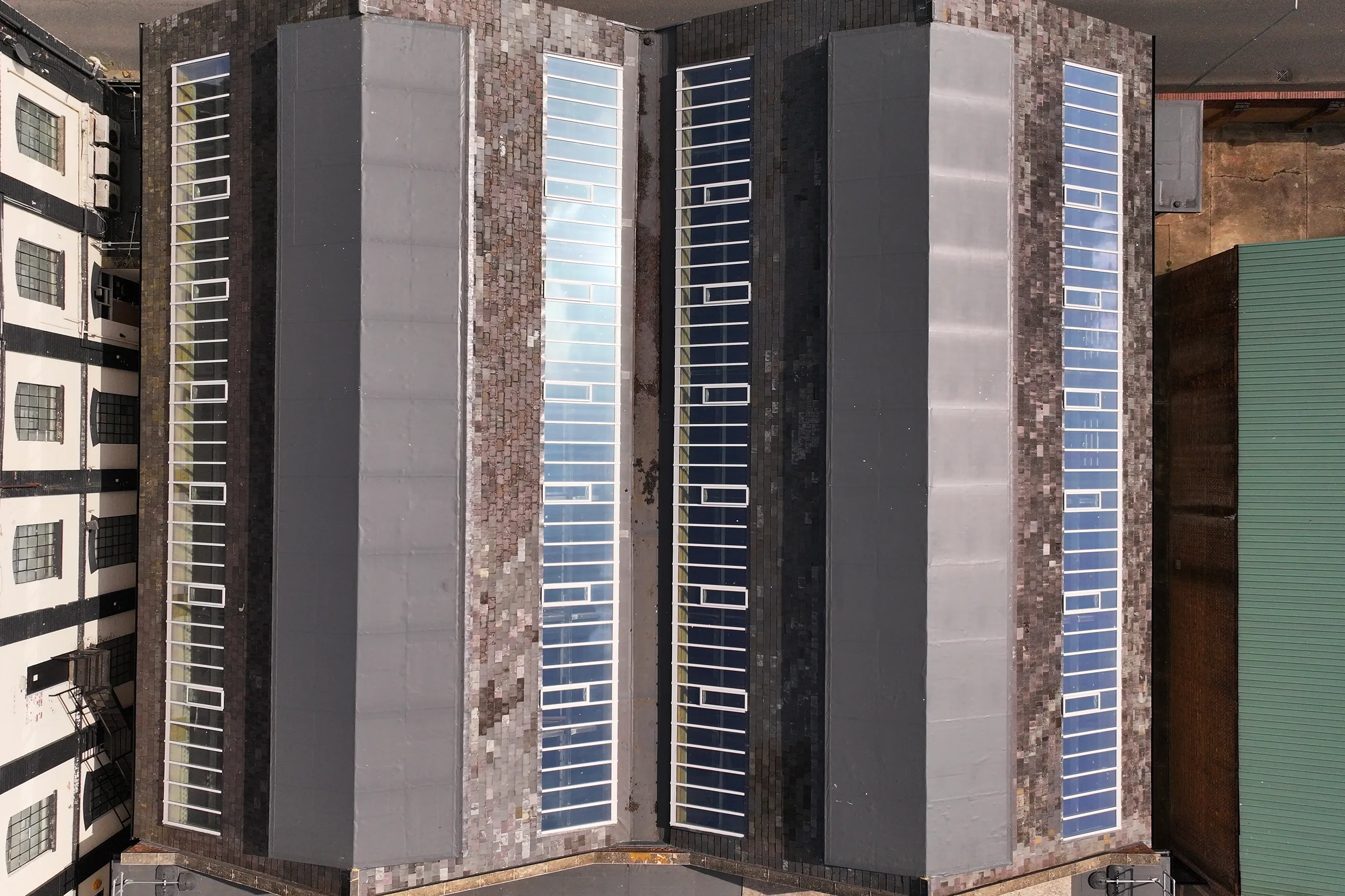 traditional roof glazing system