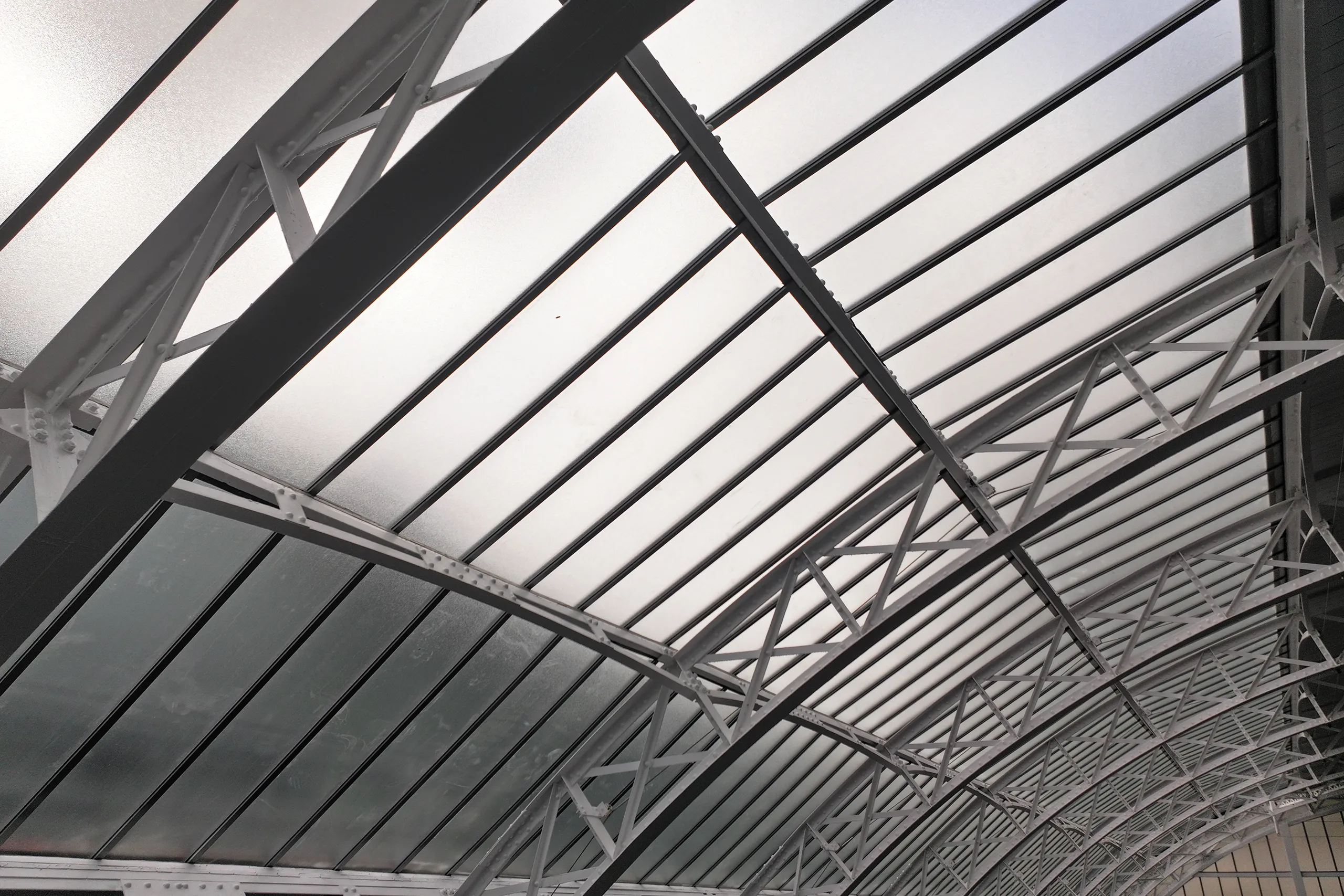 Olympia Exhibition Hall roof glazing London