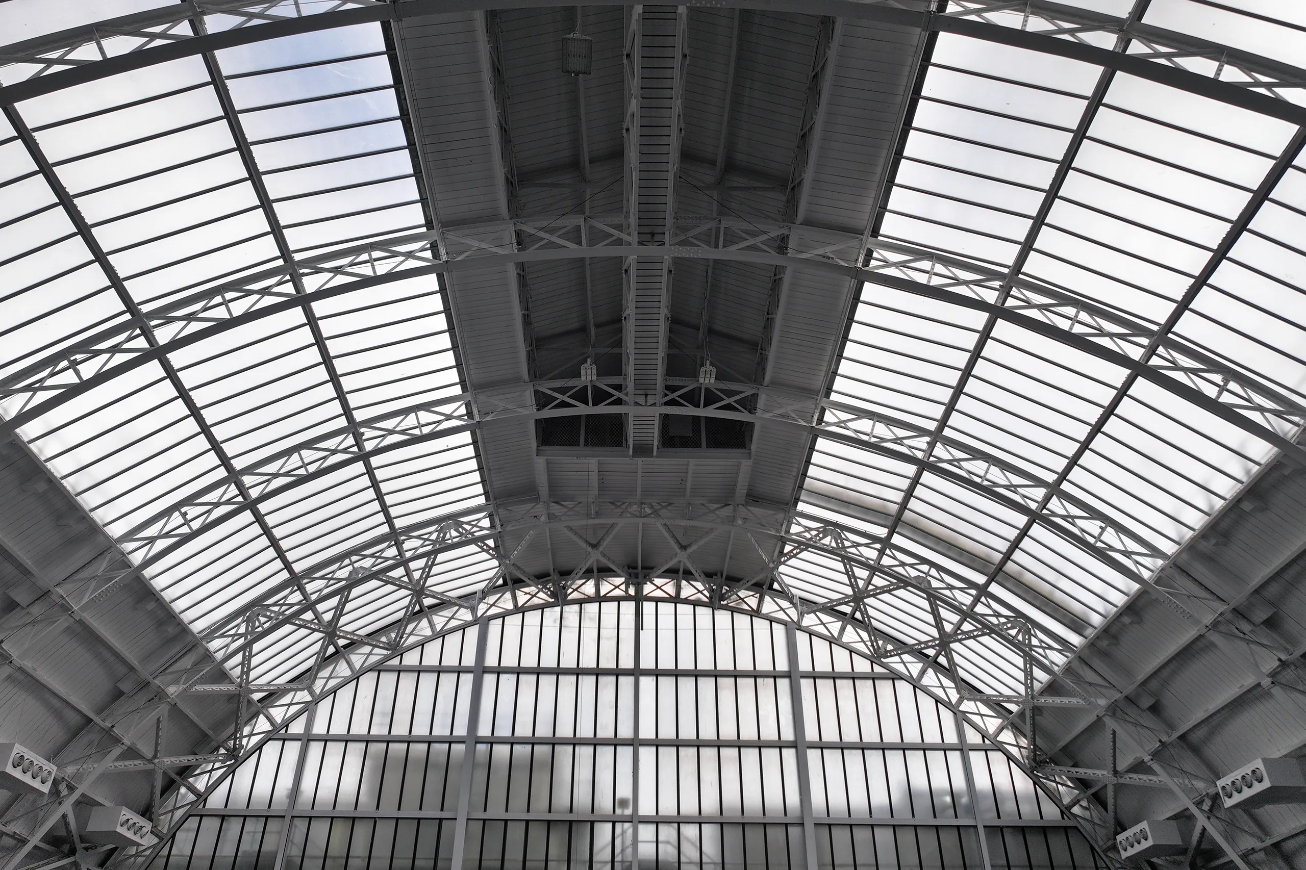 Olympia Exhibition Hall roofing