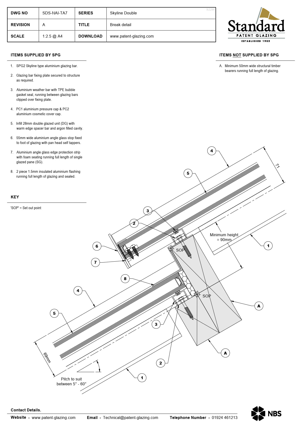 SDS-NAI-TA7 Skyline Double